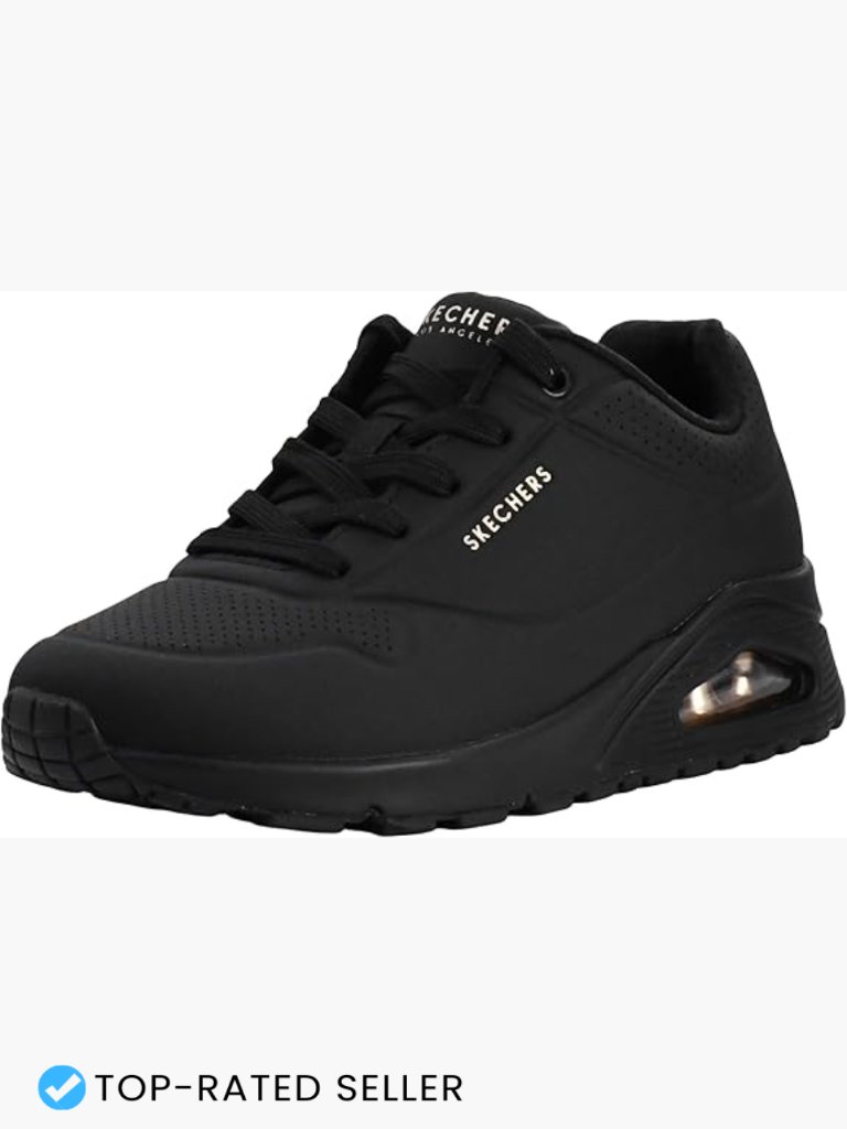 Fashion Sneakers Air Cooled Memory Foam Lace Up Cushioned Walking Shoes Comfort
